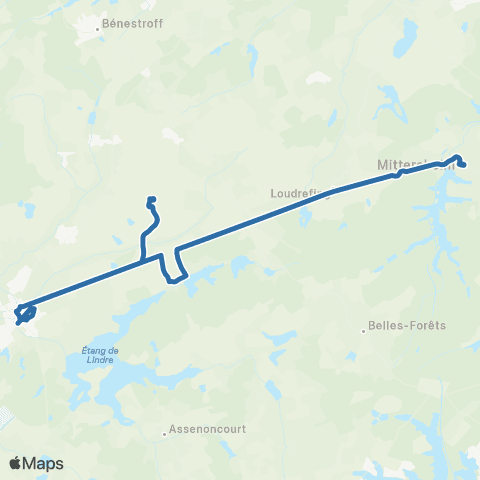 Fluo 57 Mittersheim / Zommange / Dieuze map