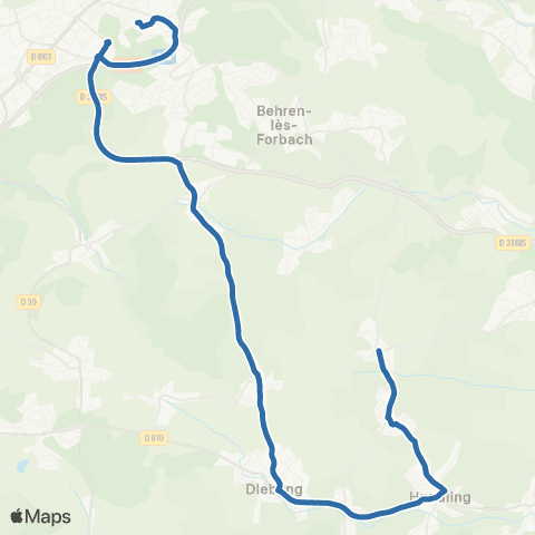 Fluo 57 Nousseviller-St-Nabor / Forbach map