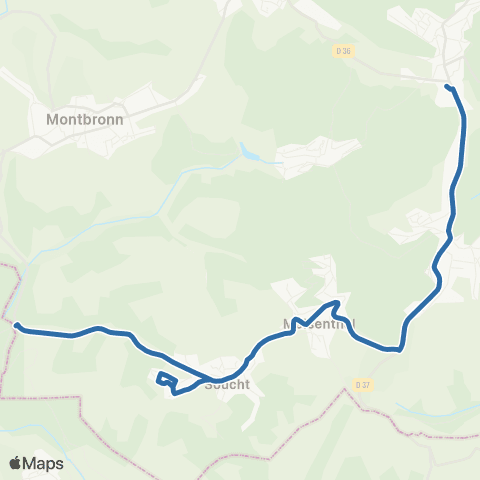 Fluo 57 Soucht / Lemberg map