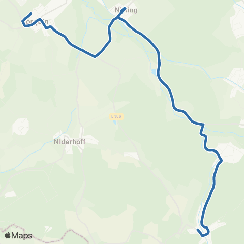 Fluo 57 St-Quirin / Lorquin map