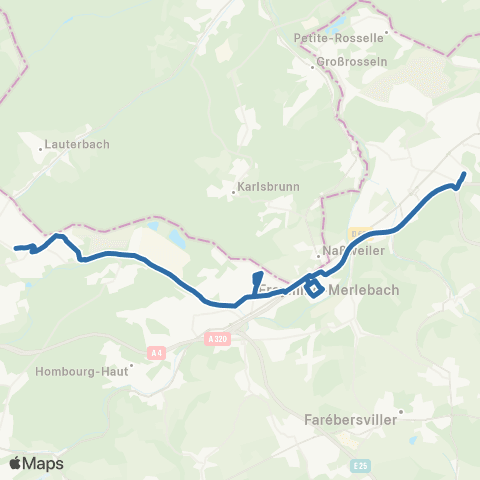 Fluo 57 L-Hôpital / Forbach / Schoeneck map