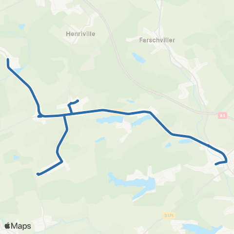 Fluo 57 Barst / Puttelange-aux-Lacs map