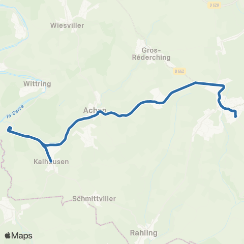 Fluo 57 Kalhausen / Rohrbach-les-Bitche map