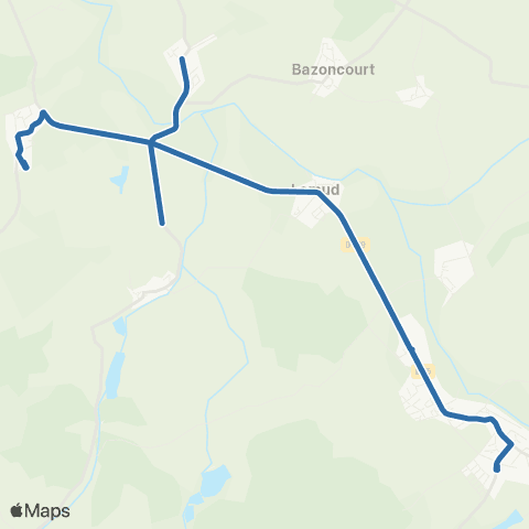 Fluo 57 Sorbey / Remilly map