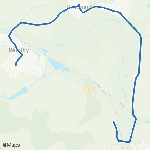 Fluo 57 Han-sur-Nied / Remilly map