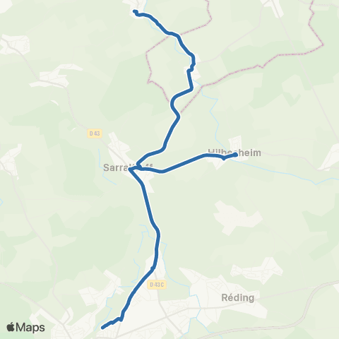 Fluo 57 Hellering-les-Fenetrange / Sarrebourg map