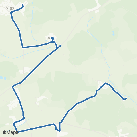 Fluo 57 Hayes / Vigy map