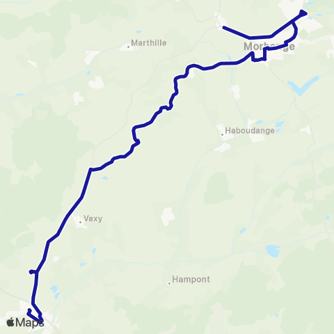Fluo 57 Château-Salins / Morhange map