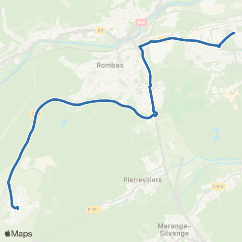 Fluo 57 Amneville map