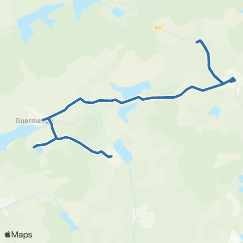 Fluo 57 Belles-Forêts / Guermange map