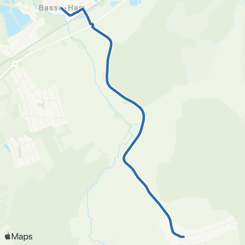 Fluo 57 Valmestroff / Basse-Ham map