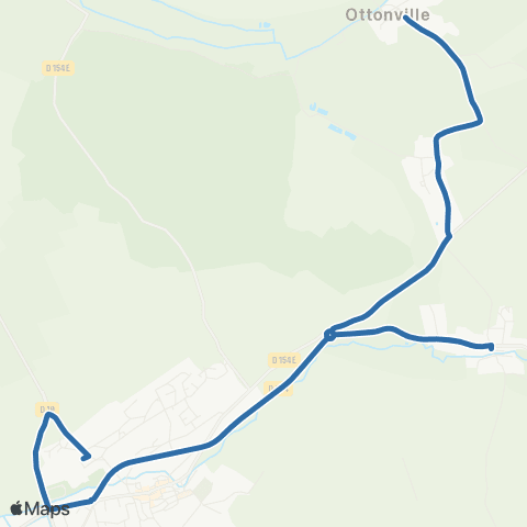Fluo 57 Ottonville / Boulay-Moselle map