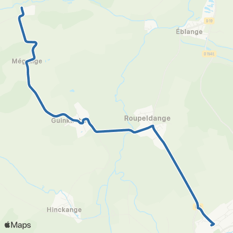 Fluo 57 Megange / Boulay-Moselle map