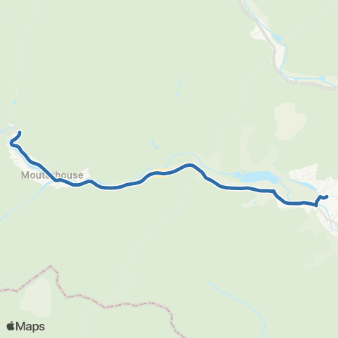 Fluo 57 Mouterhouse / Baerenthal map