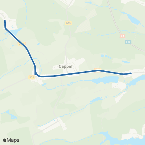 Fluo 57 Barst / Hoste map