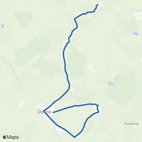 Fluo 57 Morville-sur-Nied / Delme map