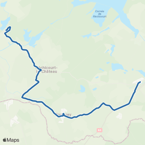 Fluo 57 St-Georges / Moussey map