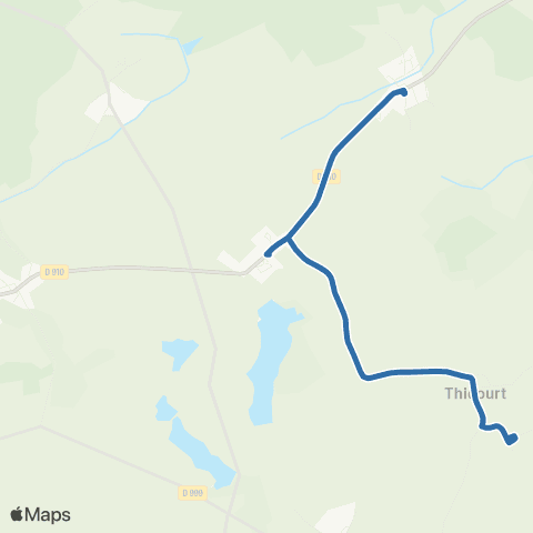 Fluo 57 Mainvillers / Herny map