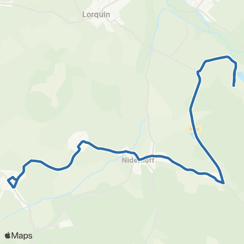 Fluo 57 Hattigny / Metairies-St-Quirin map