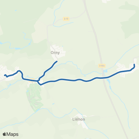 Fluo 57 Pontoy / Pournoy-la-Grasse map