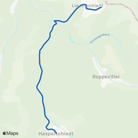 Fluo 57 Liederschiedt / Haspelschiedt map