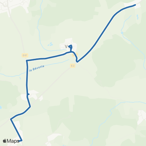 Fluo 57 Vry / Ste-Barbe map