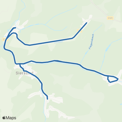 Fluo 57 Siersthal / Reyersviller map