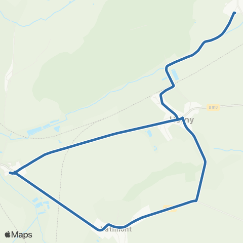 Fluo 57 Arriance / Han-sur-Nied map