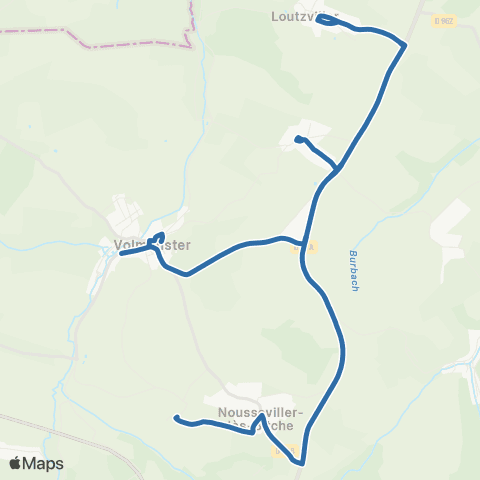 Fluo 57 Nousseviller-les-Bitche / Volmunster map