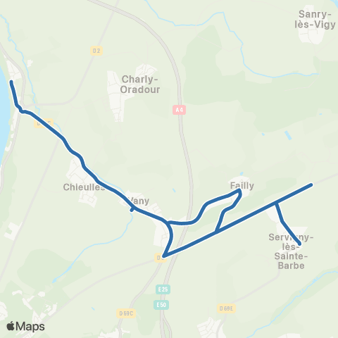 Fluo 57 Malroy / Vany map