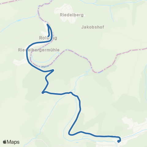 Fluo 57 Rolbing / Waldhouse map