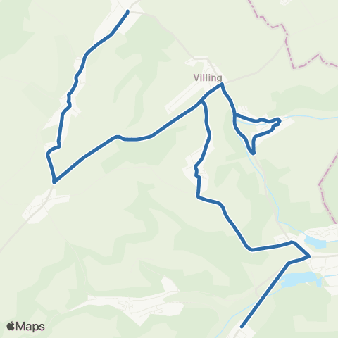 Fluo 57 Voelfling-les-Bouzonville / Falck map
