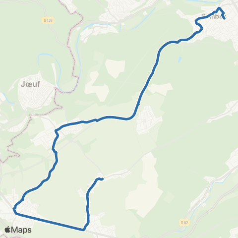 Fluo 57 Roncourt / Rombas map