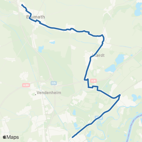 Fluo 67 Brumath - Hœnheim map