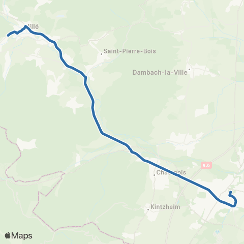 Fluo 67 Ville - Sélestat map