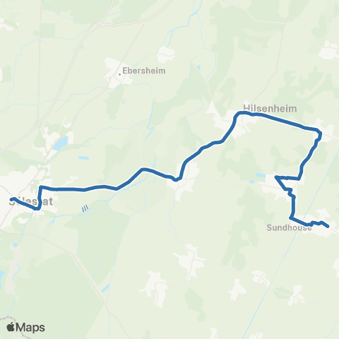 Fluo 67 Sundhouse - Sélestat map