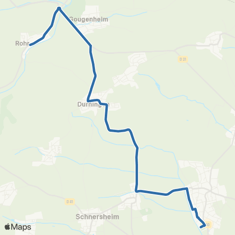 Fluo 67 Rohr - Truchtersheim map
