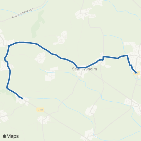Fluo 67 Kuttolsheim - Truchtersheim map