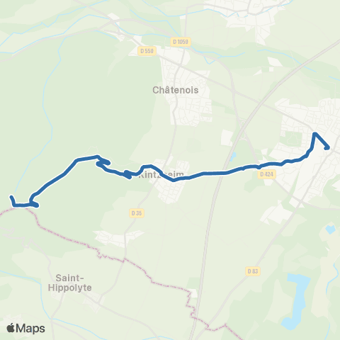 Fluo 67 Sélestat - Haut-Koenigsbourg map