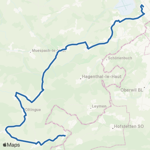 Fluo 68 Biederthal / St-Louis map