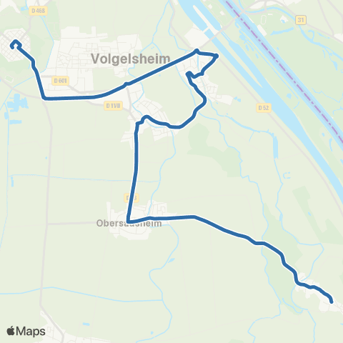 Fluo 68 Geiswasser / Neuf-Brisach map