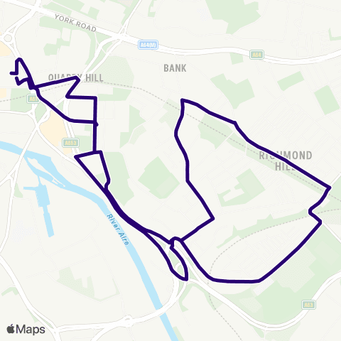 First Leeds Leeds City Bus Sta - Leeds City Bus Sta map