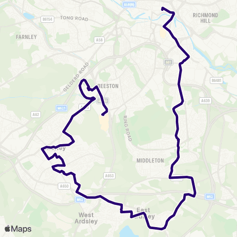 First Leeds Corn Exchange F - White Rose Centre map