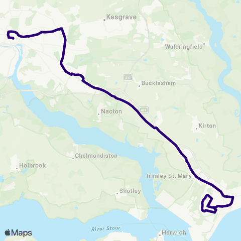 First Norfolk & Suffolk Old Cattle Market Bus Sta - Morrisons map
