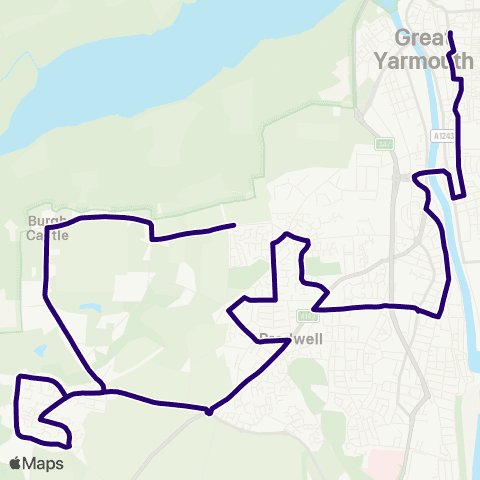 First Norfolk & Suffolk Market Gates - Cherry Tree map