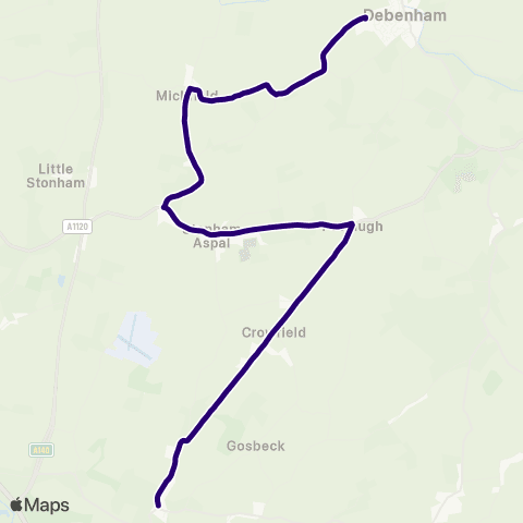 First Norfolk & Suffolk High School - Village Store map