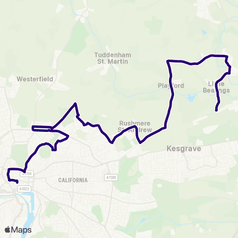 First Norfolk & Suffolk Old Cattle Market Bus Sta - Sports Club map