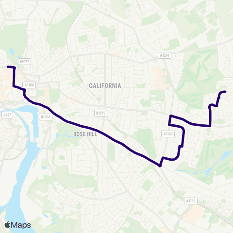 First Norfolk & Suffolk Shops - Tower Ramparts Bus Station map