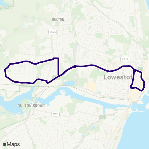 First Norfolk & Suffolk Bus Station - Bus Station map