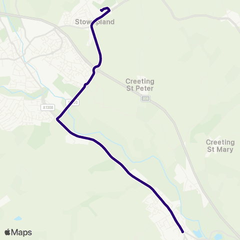 First Norfolk & Suffolk High School - The Swan map